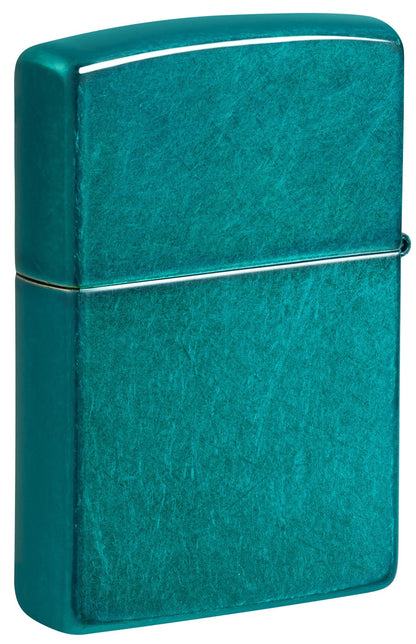 Classic Candy Teal Engraved - Chrome