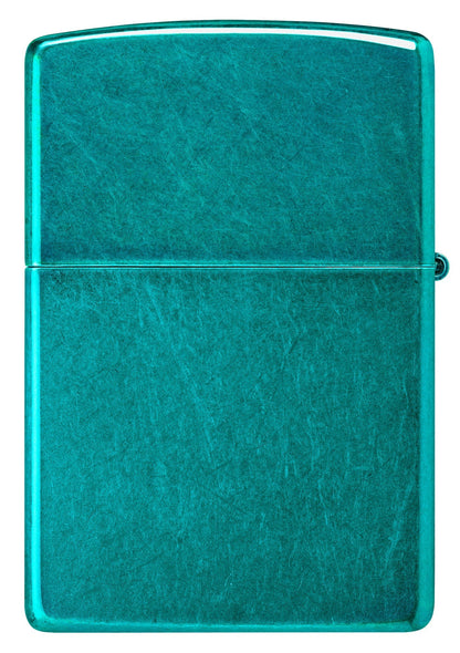 Classic Candy Teal Engraved - Chrome