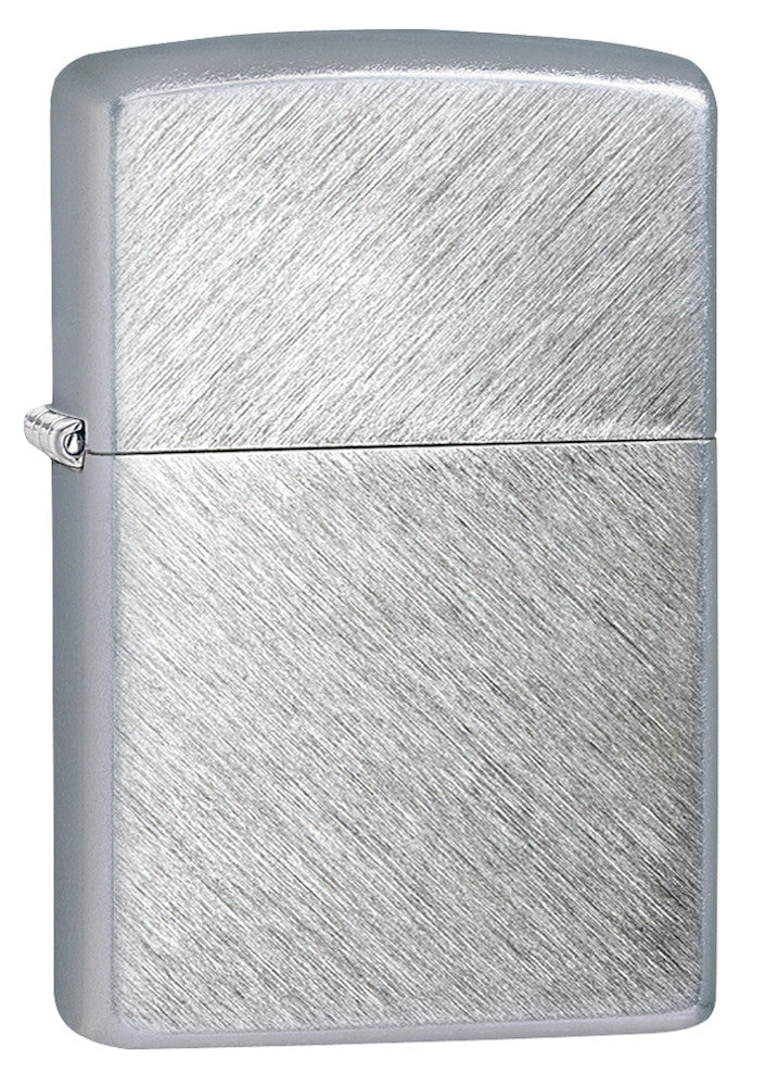 Classic Herringbone Sweep Engraved - Chrome
