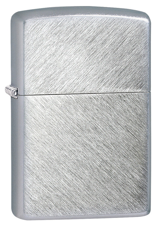 Classic Herringbone Sweep Engraved - Chrome
