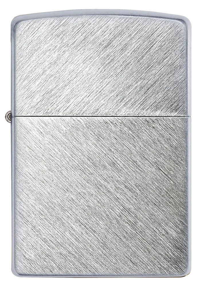Classic Herringbone Sweep Engraved - Chrome