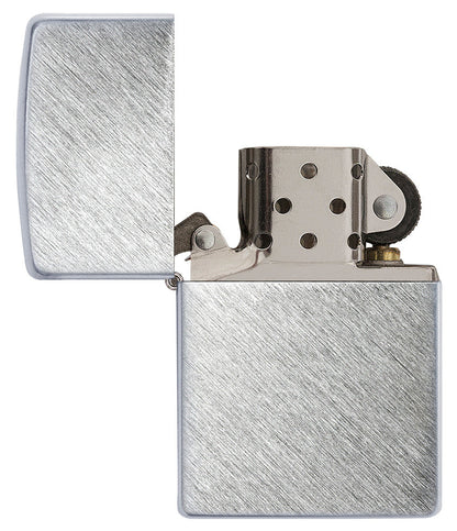 Classic Herringbone Sweep Engraved - Chrome