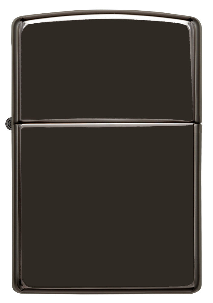 Classic High Polish Black Engraved - Chrome