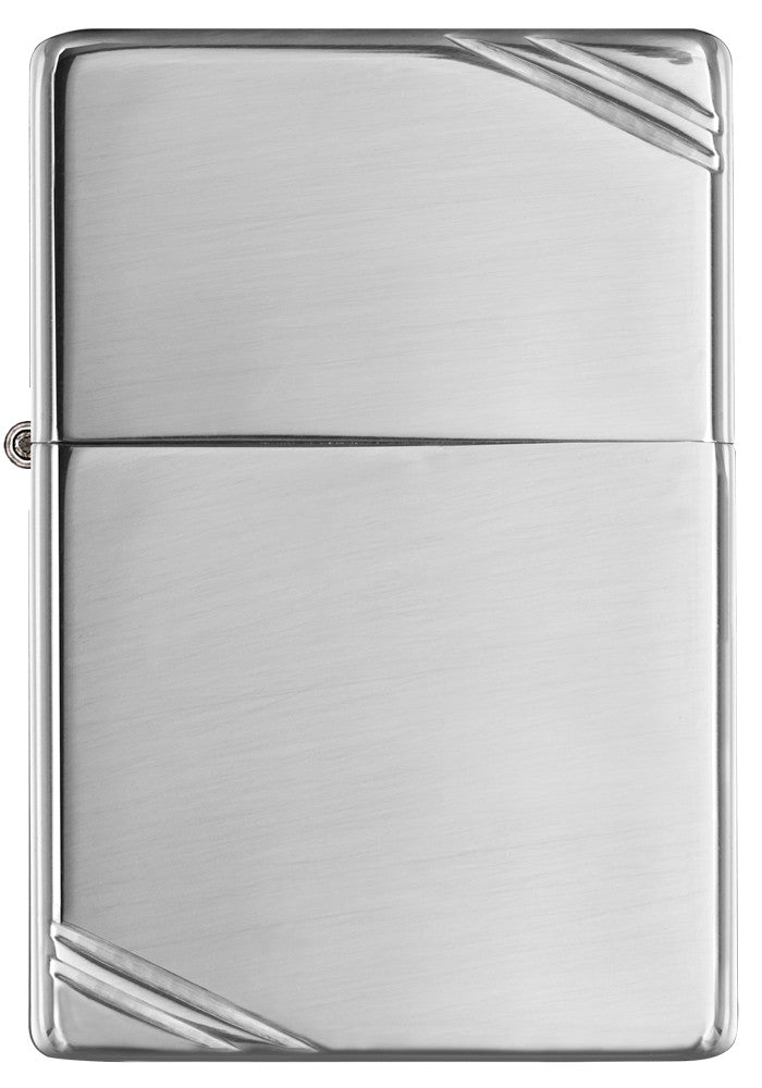 High Polish Chrome Vintage with Slashes Engraved - Chrome