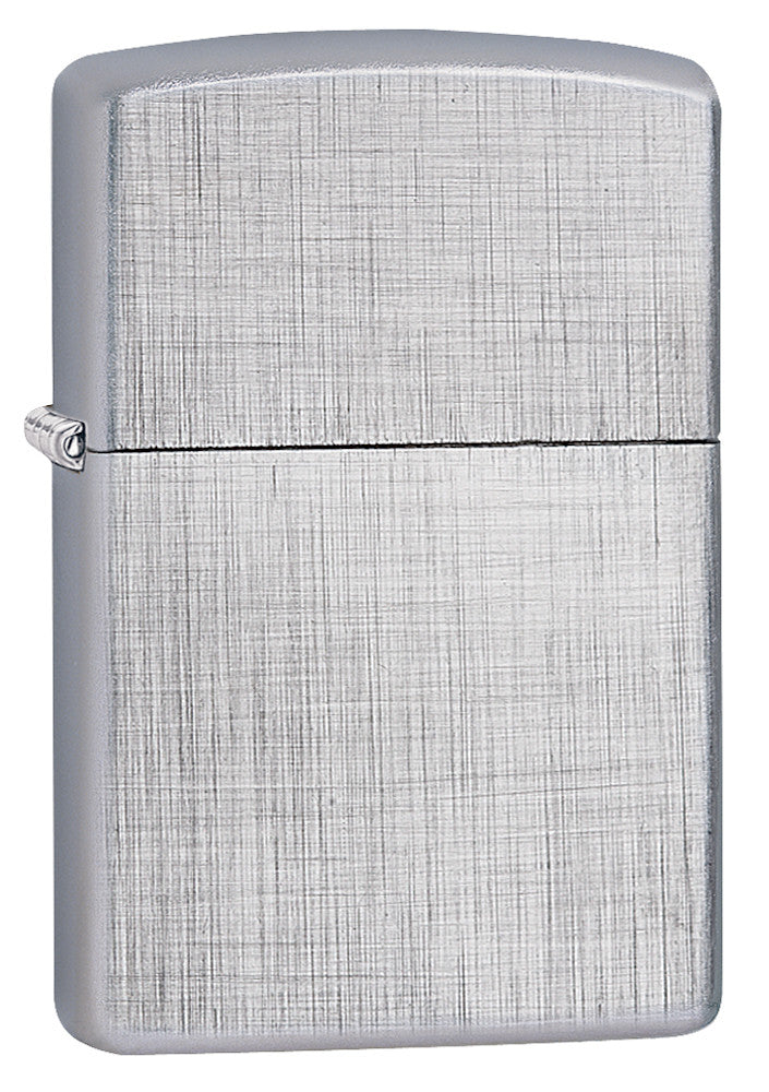 Classic Linen Weave Engraved - Chrome
