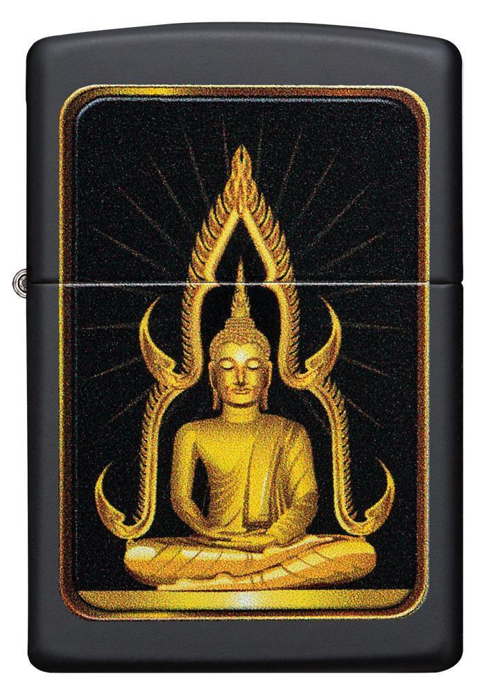 Black Matte Buddha Lighter