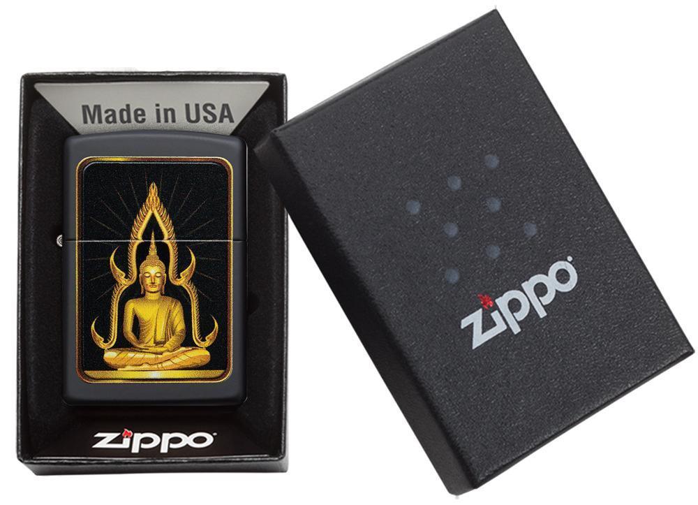 Black Matte Buddha Lighter