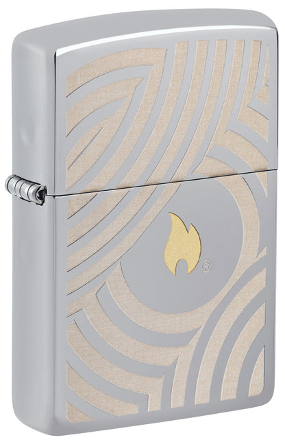 Flame and Circles Design