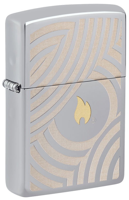 Flame and Circles Design