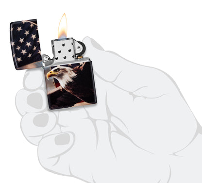 Eagle USA Flag Design