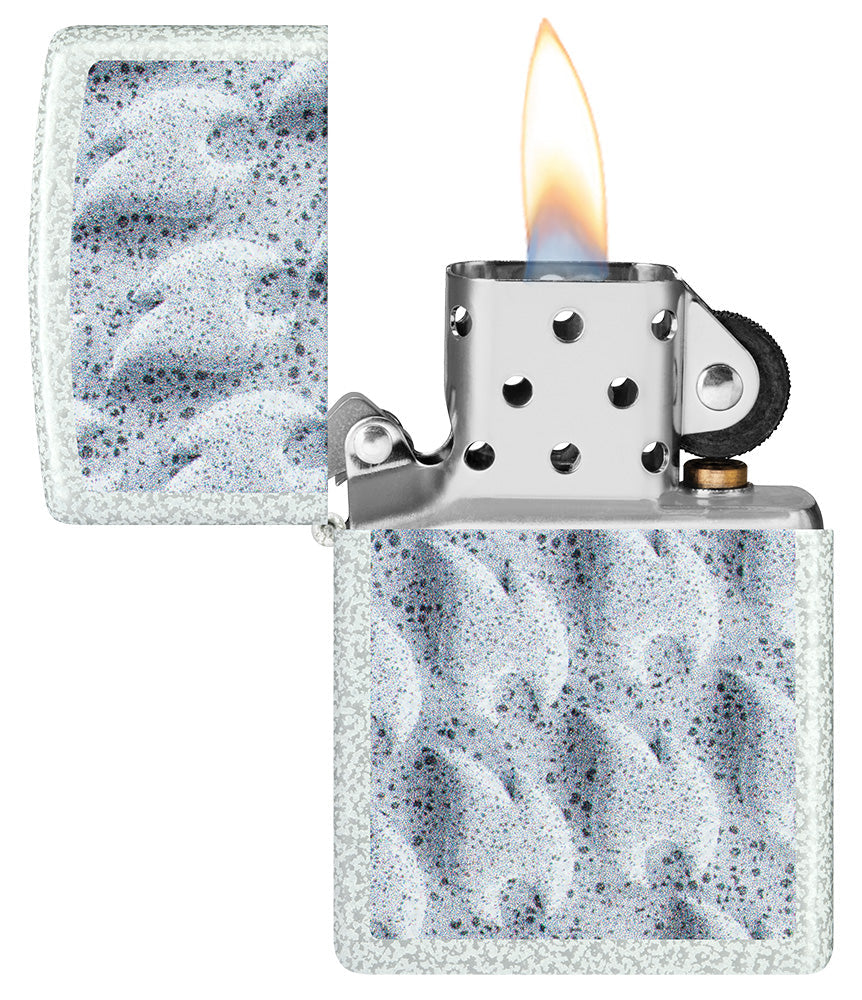 Frozen Flames Design
