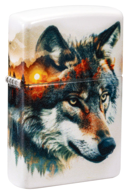 Watercolor Wolf Design