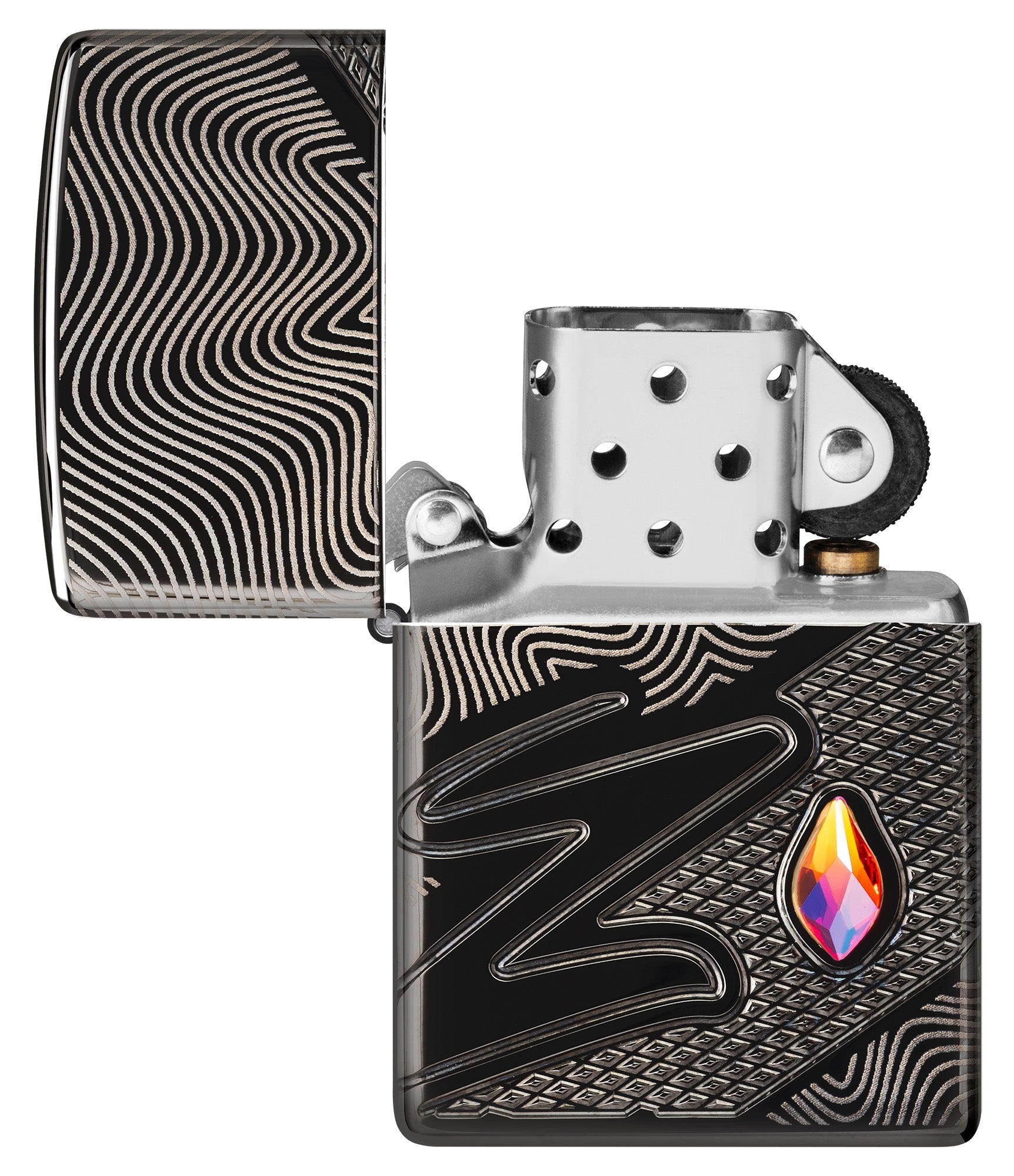 ZIPPO® LIGHTER ZIPPO ZIPPO | Windproof Lighter Z Crystal Design