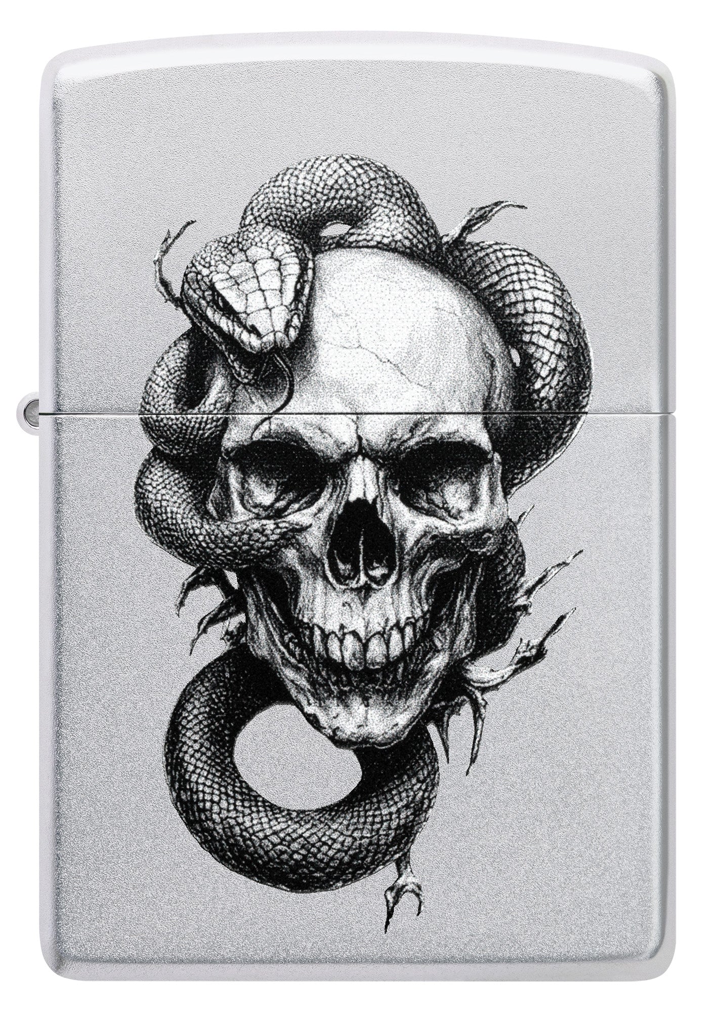 Skull and Snake Design