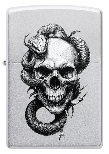 Skull and Snake Design