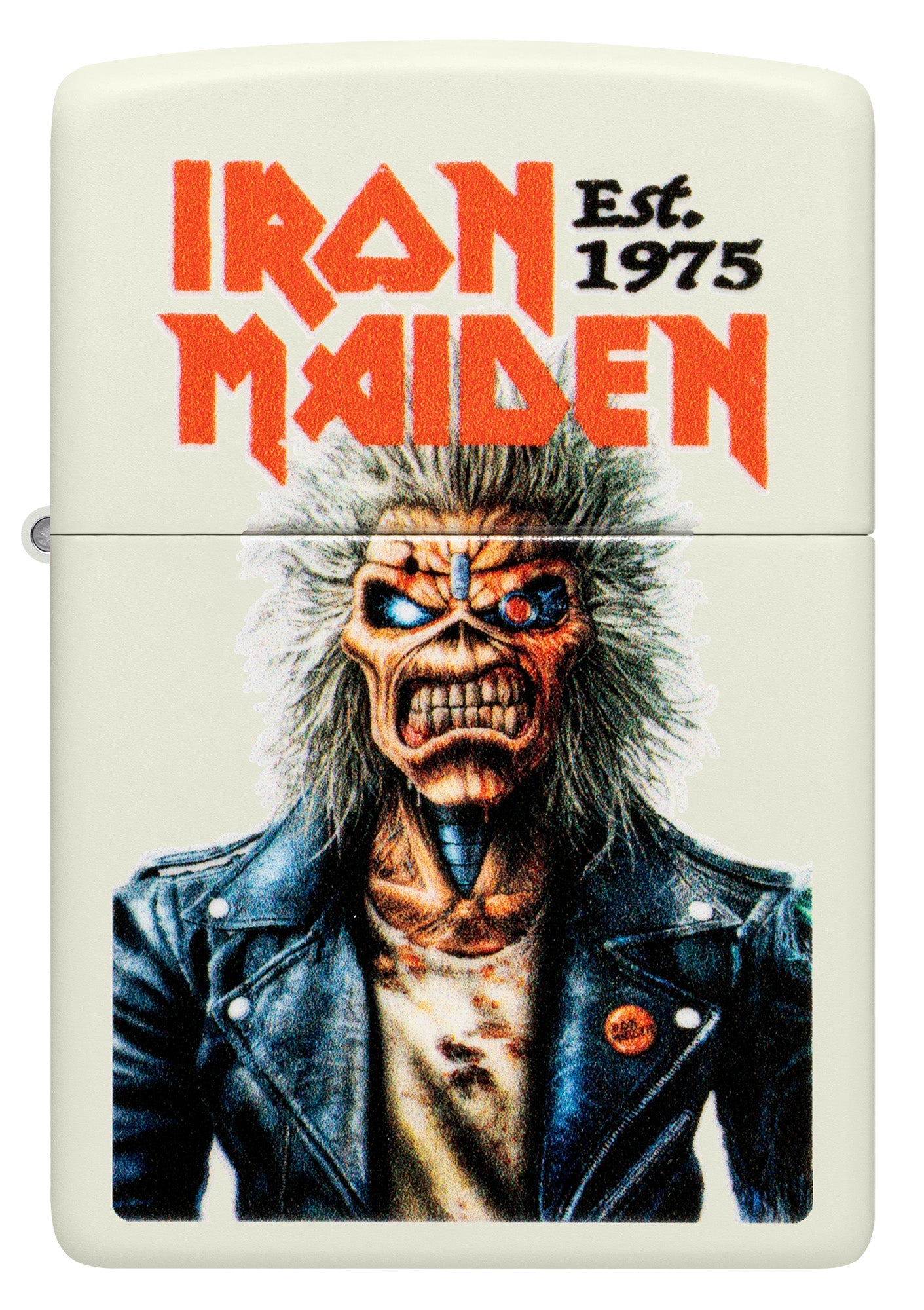 ZIPPO | Windproof Lighter Iron Maiden Glowing Eddie Design