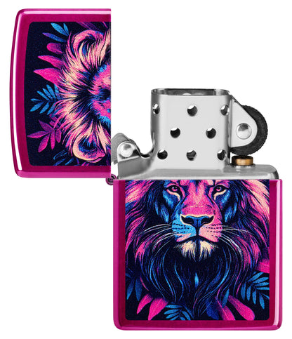 Multicolour Lion Design