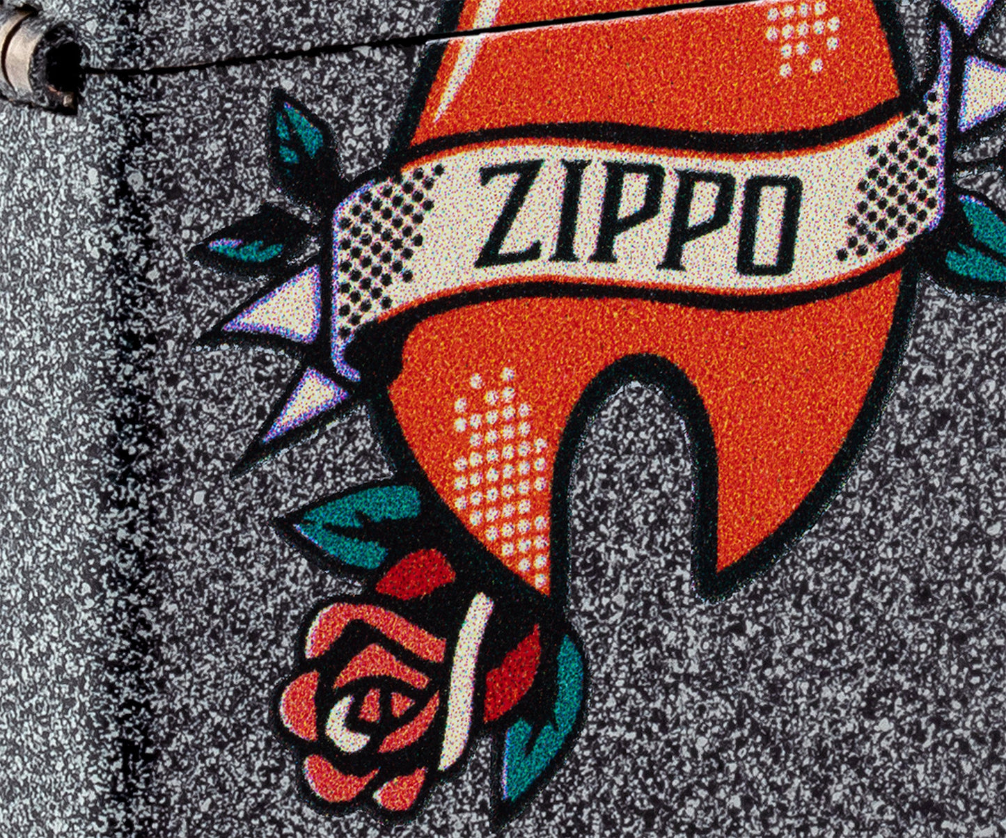 Zippo Flame Tattoo Design