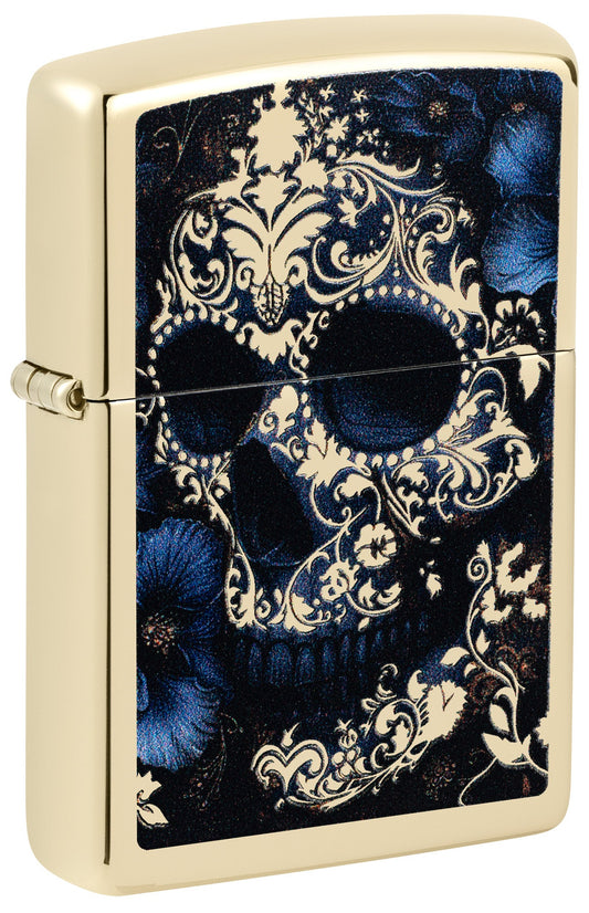 Floral Skull Design