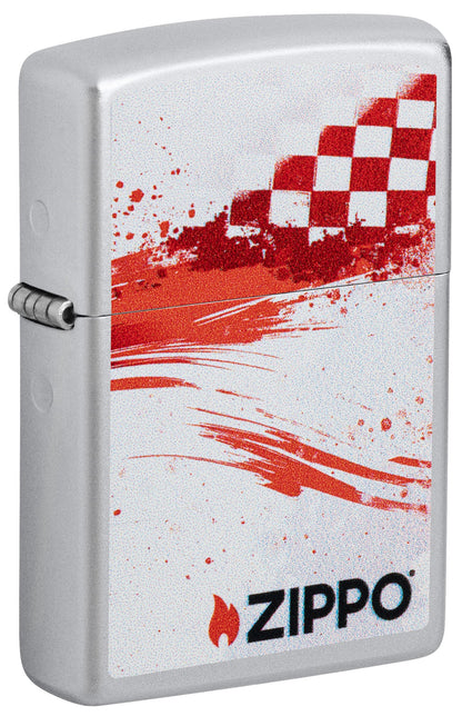 Checkered Zippo Design
