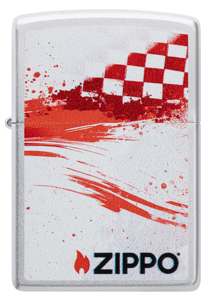 Checkered Zippo Design