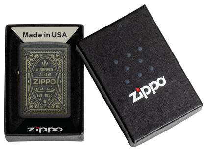 Zippo Label Design