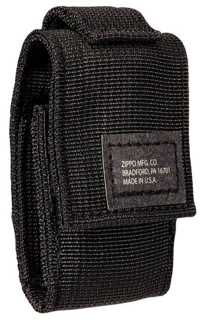 Tactical Pouch and Black Crackle™ Windproof Lighter Gift Set