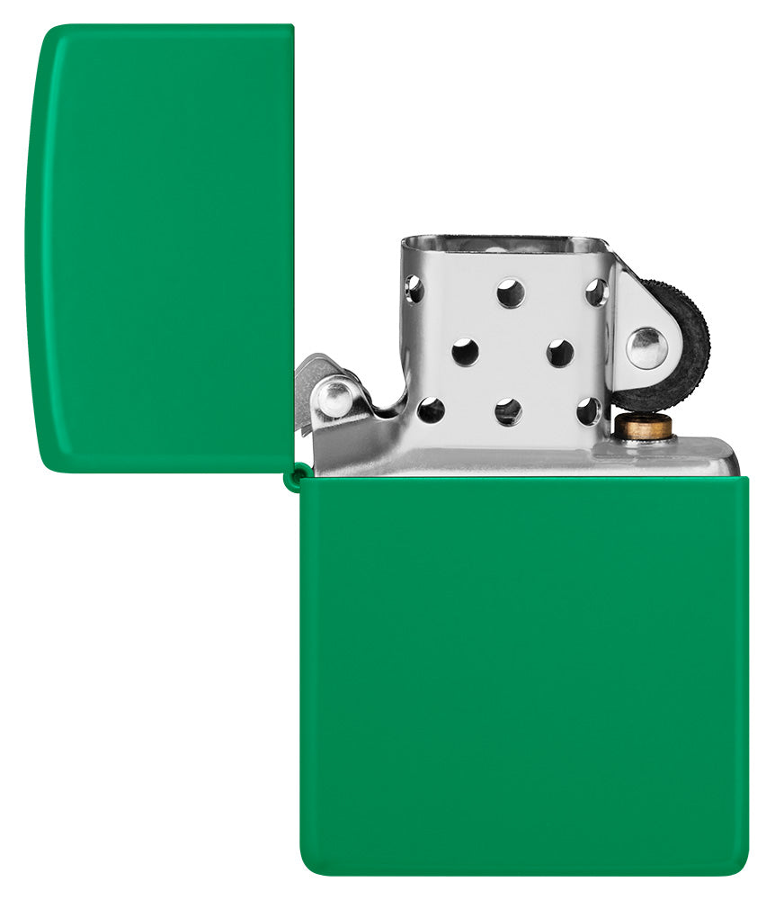 Grass Green Matte Engraved - Brass