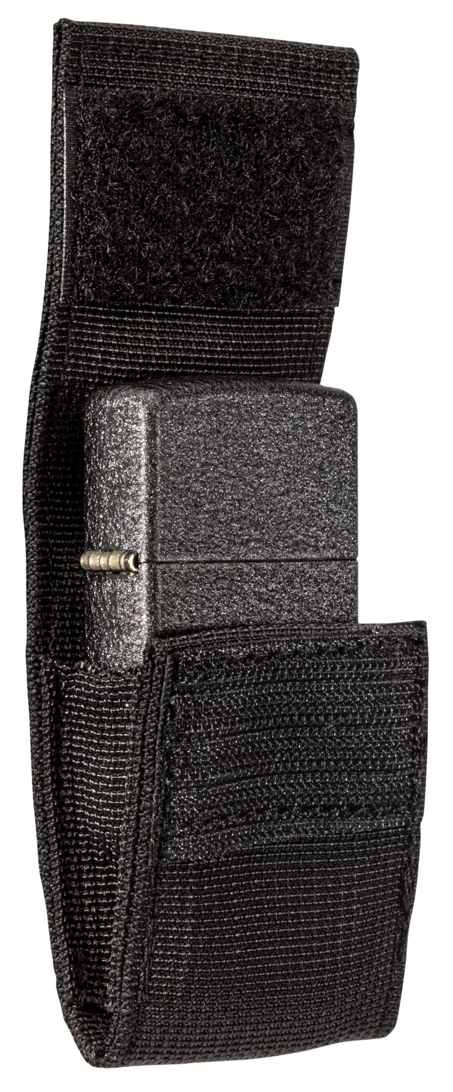 Tactical Pouch and Black Crackle™ Windproof Lighter Gift Set