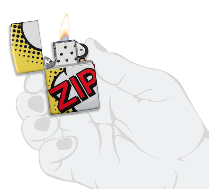 Zippo Comic Design