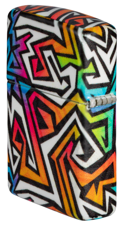 Zippo Colorful Graffiti Design