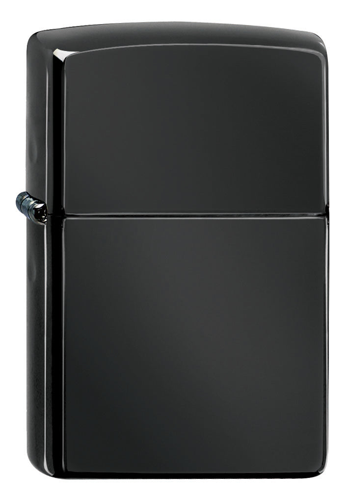 Classic High Polish Black Engraved - Chrome