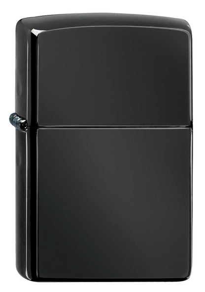 Classic High Polish Black Engraved - Chrome