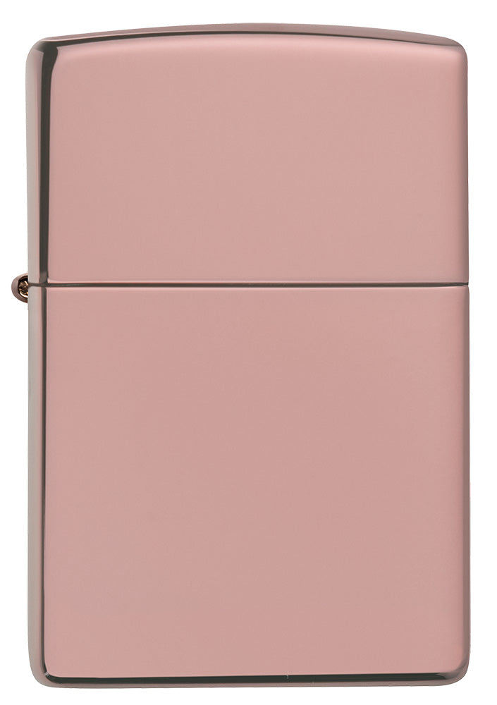 Classic High Polish Rose Gold Engraved - Chrome