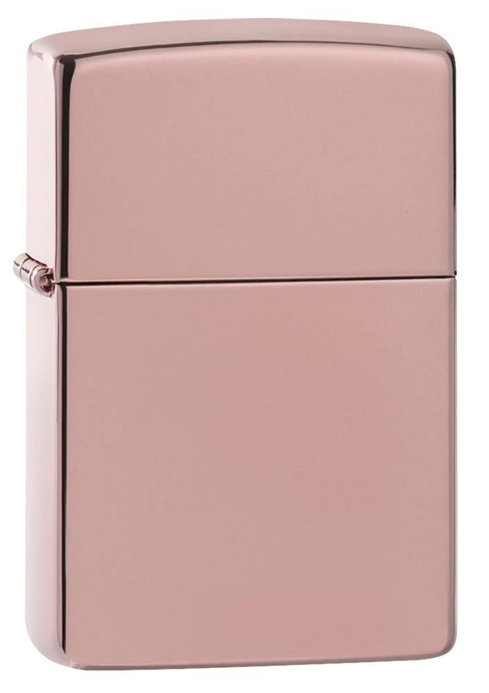 Classic High Polish Rose Gold Engraved - Chrome