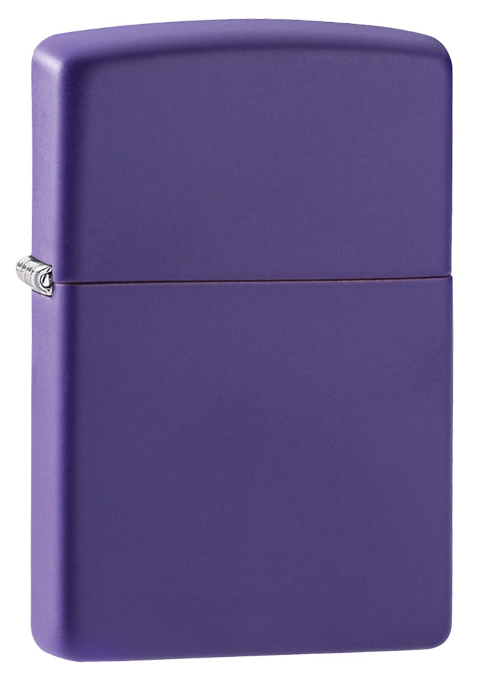 Classic Purple Matte Engraved - Brass