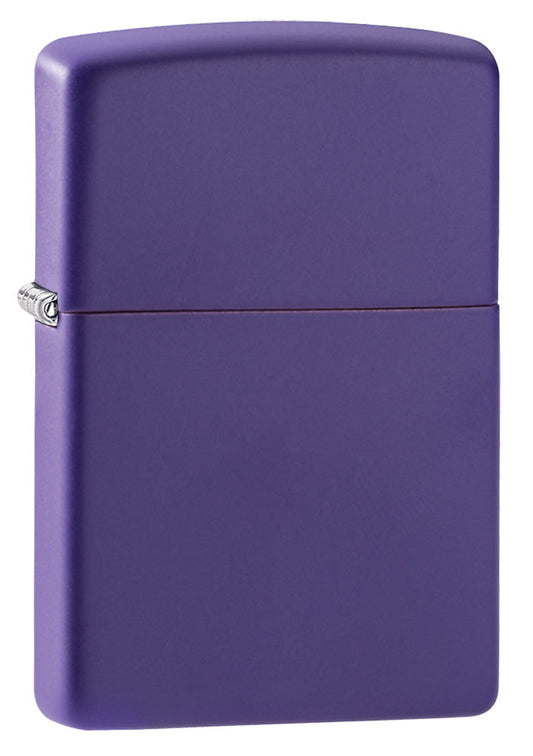 Classic Purple Matte Engraved - Brass