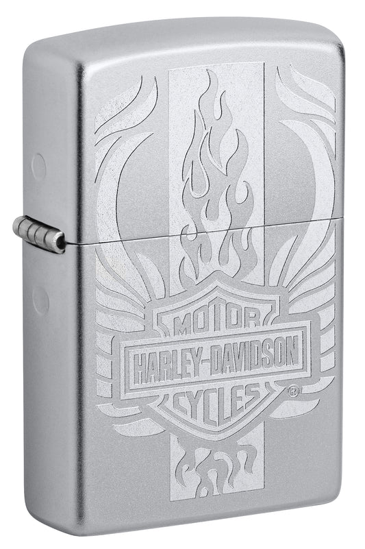 Harley-Davidson® Flaming Logo Design
