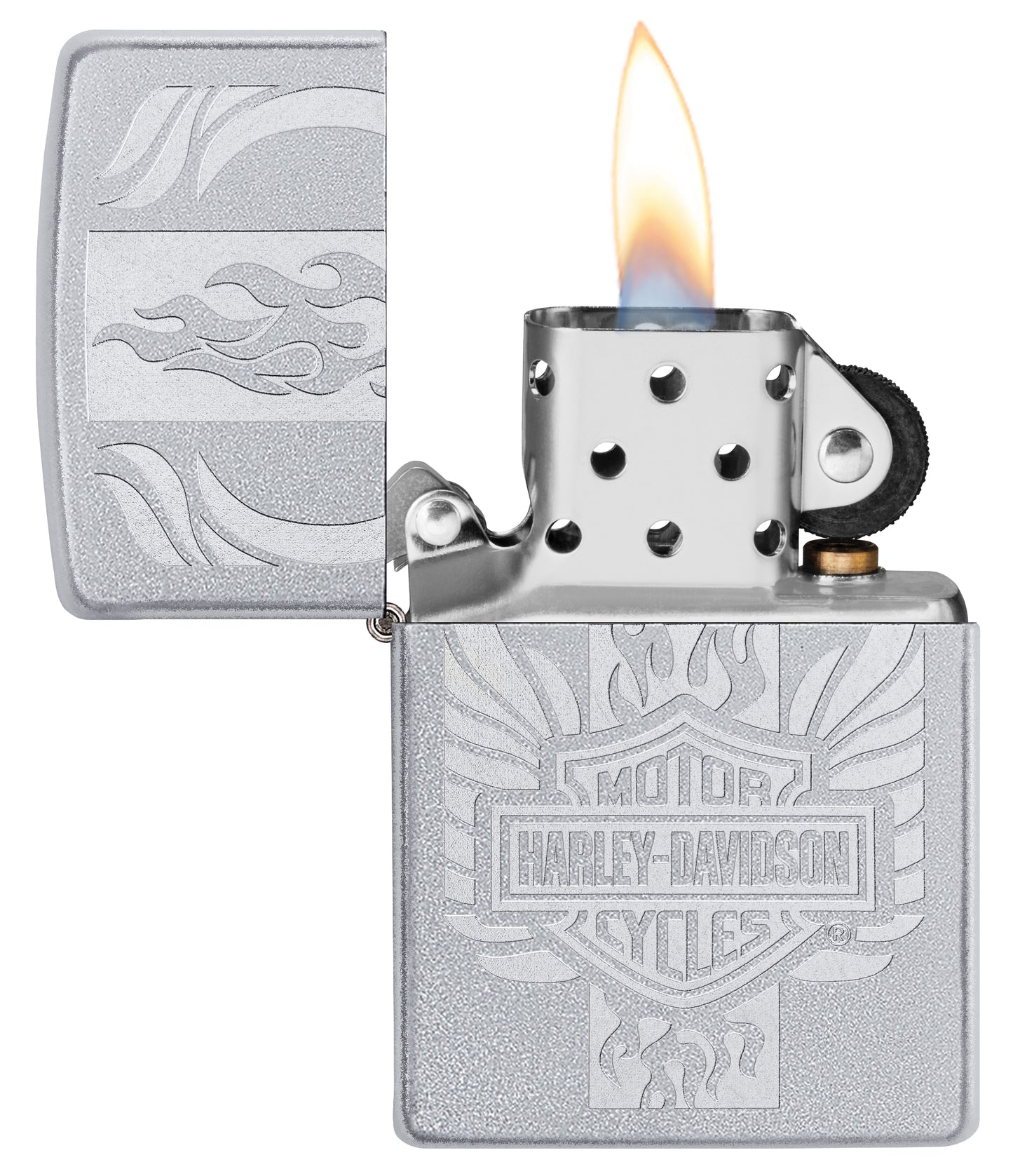 Harley-Davidson® Flaming Logo Design