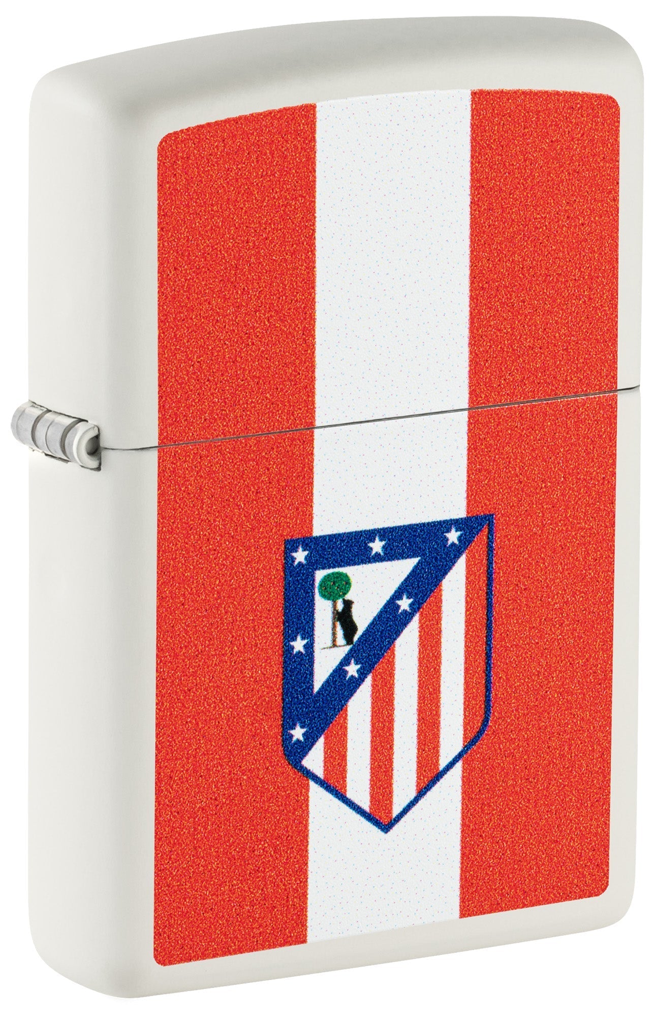 Atlético de Madrid Stripes Logo Design