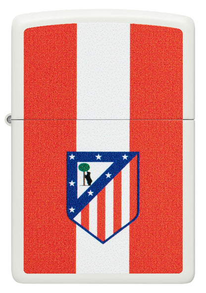 Atlético de Madrid Stripes Logo Design