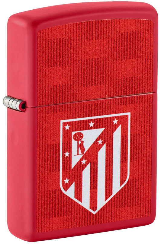 Atlético de Madrid Checker Logo Design
