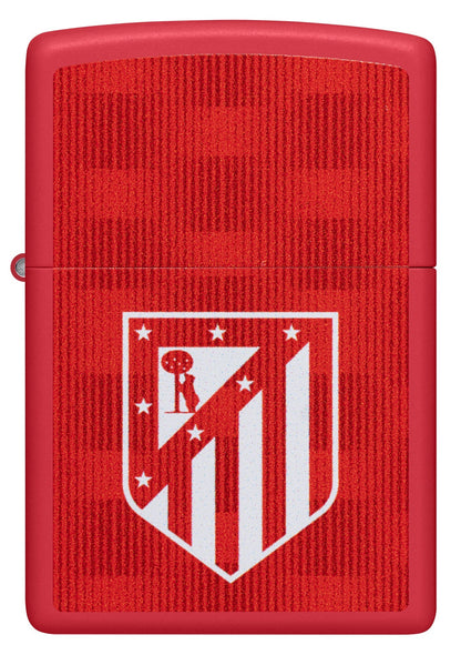 Atlético de Madrid Checker Logo Design