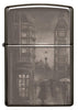 Big Ben 360 Photo Image Black Ice Windproof Lighter