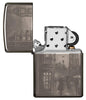 Big Ben 360 Photo Image Black Ice Windproof Lighter