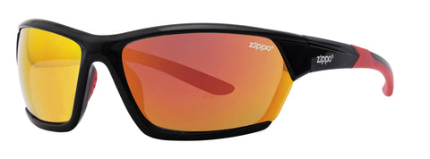 Side view of the Sport Thirty-one Sunglasses orange frame and lenses