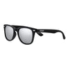Side view of the Classic Seventy-one Sunglasses black frame and grey lenses
