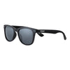 Side view of the Classic Seventy-one Sunglasses black frame and smoke lenses