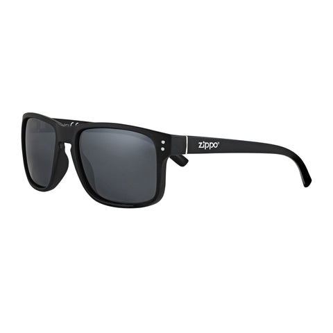 Side view of the Seventy-eight Sunglasses black frame