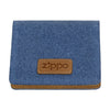 Bi-Fold Denim Wallet Front